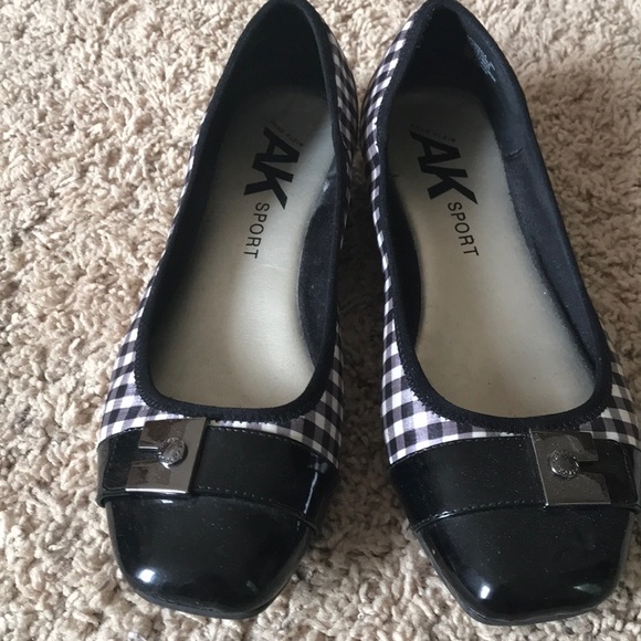 Anne Klein Shoes - Anne Klein checker flats